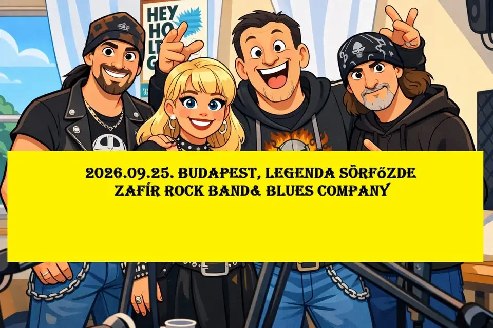 Blues Company klub koncert Budapesten (Legenda Sörfőzde Center)